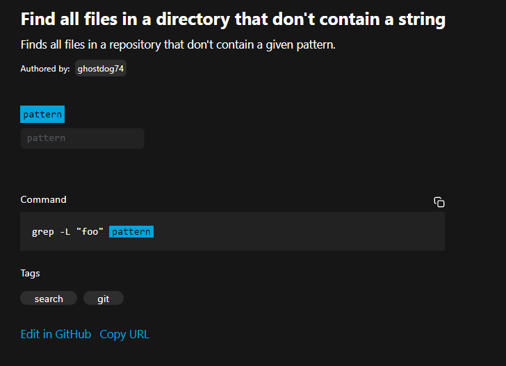 Find all files in a directory that dont contain a string min