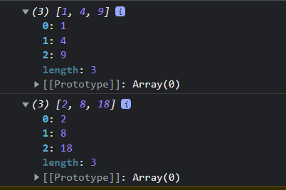 javascript array map() method